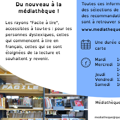 Flyer rayon Facile &agrave; lire - 2019