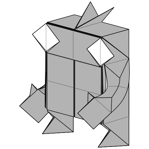 Diagramme d'un mod&egrave;le de Shunsuke Inoue - 2017